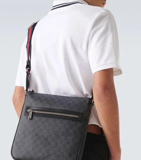 Gucci Web Stripe GG Canvas crossbody bag 3