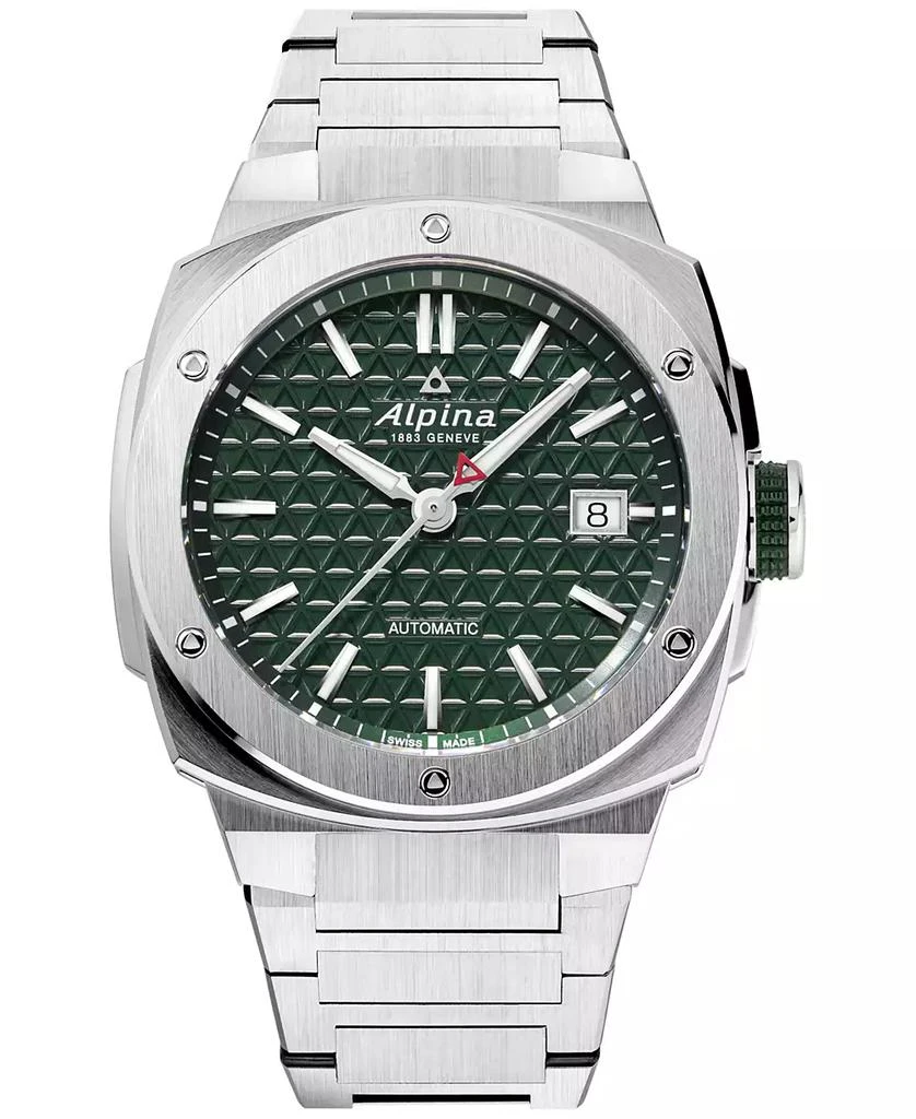 Alpina Men's Swiss Automatic Alpiner Extreme Stainless Steel Bracelet Watch 39mm 1