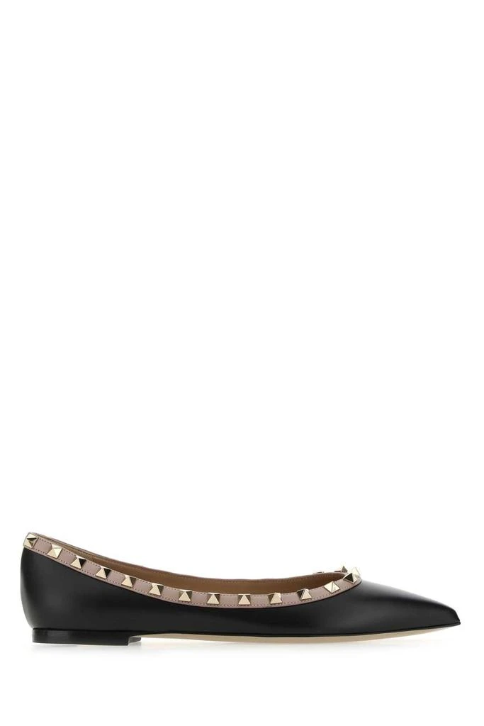 Valentino Valentino Garavani Rockstud Pointed Toe Flat Shoes 1