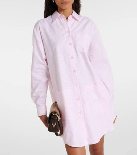 Gucci GG oversized cotton Oxford shirt 6