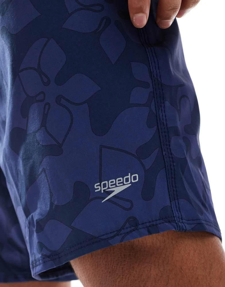 Speedo Speedo Swim shorts lookout print 18'' board shorts in peacoat 4