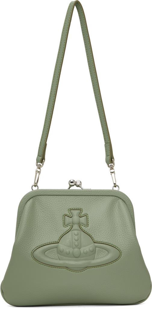 Vivienne Westwood Green Vivienne's Clutch