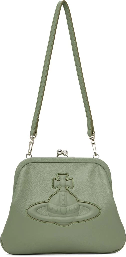 Vivienne Westwood Green Vivienne's Clutch 1