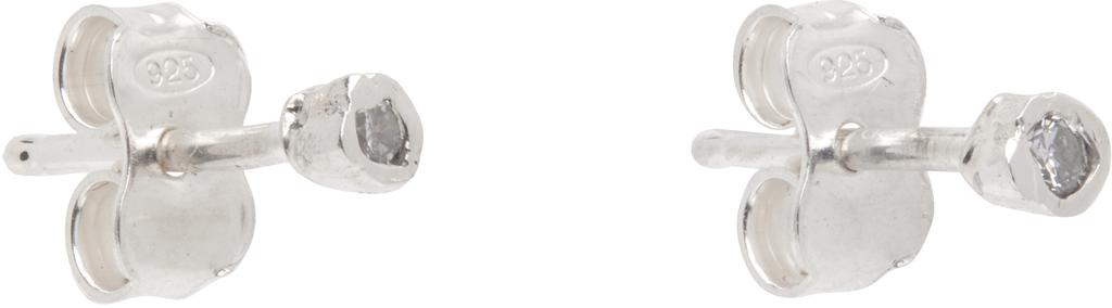 Pearls Before Swine Diamond Stud Earrings