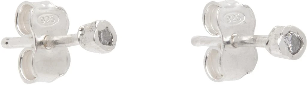 Pearls Before Swine Diamond Stud Earrings 2