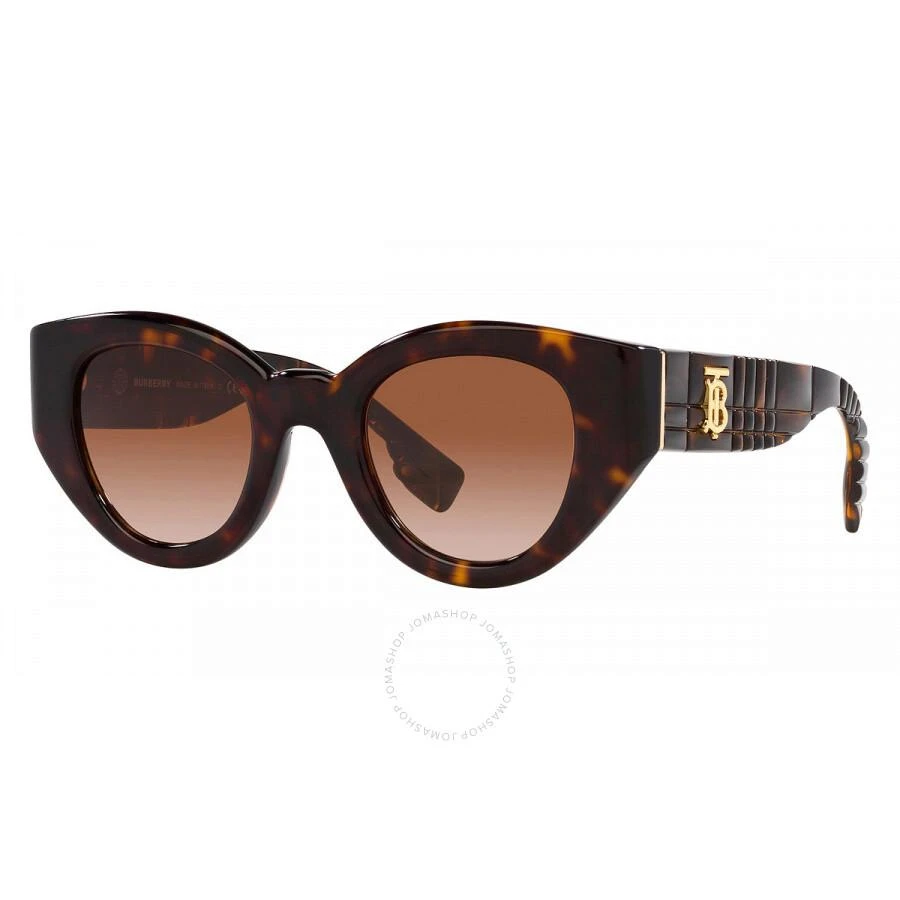 Shop Meadow Brown Gradient Oval Ladies Sunglasses BE4390  display picture 1