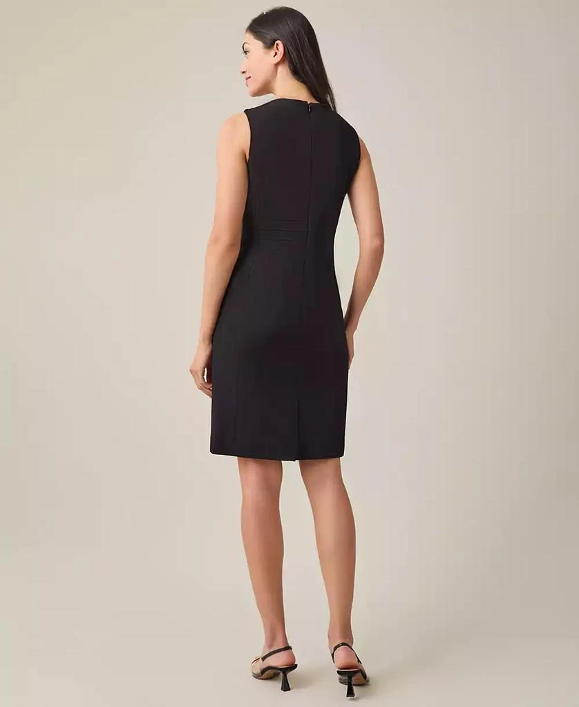 Kasper Petite Banded-Waist Sheath Dress 2