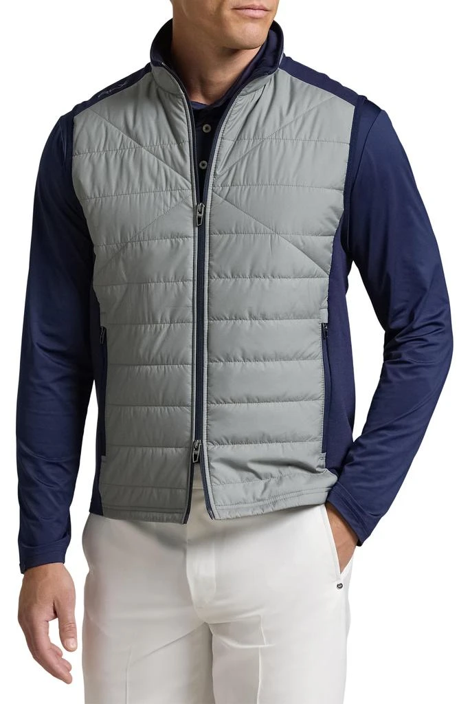 Ralph Lauren Performance Quilted Mixed Media Vest