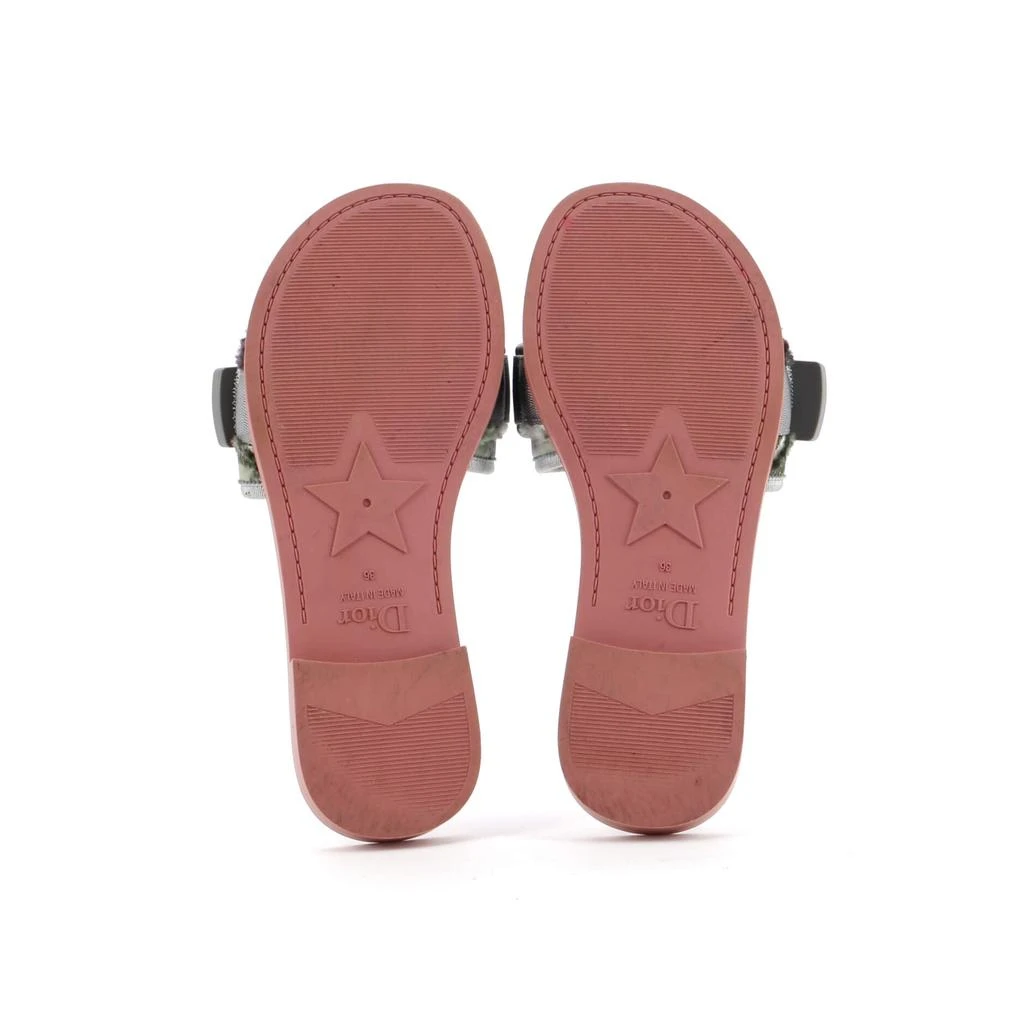 Dior Women's Dio(r)evolution Slide Sandals Technical Fabric 4