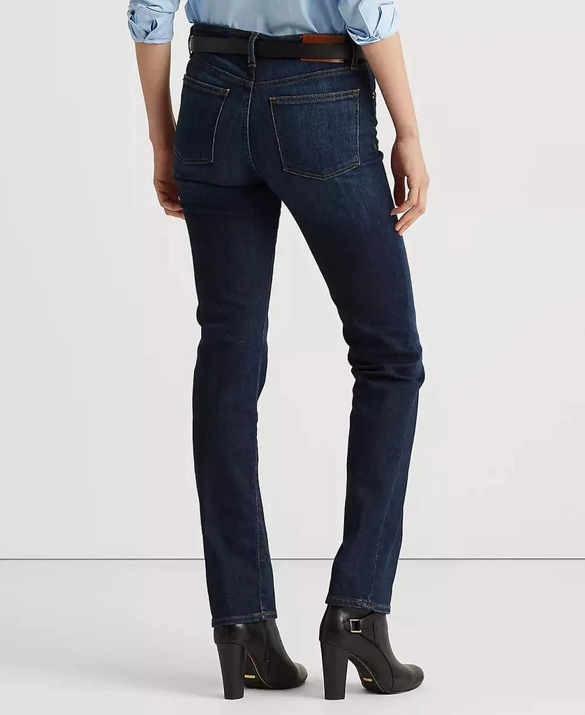 Ralph Lauren Petite Mid-Rise Straight Jean, Petite & Petite Short Lengths 2