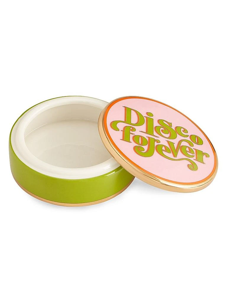 Jonathan Adler Deep Thoughts "Disco Forever" Porcelain Box 2