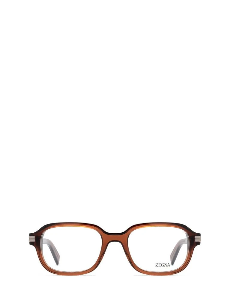 Ermenegildo Zegna Zegna Rectangular Frame Glasses 1