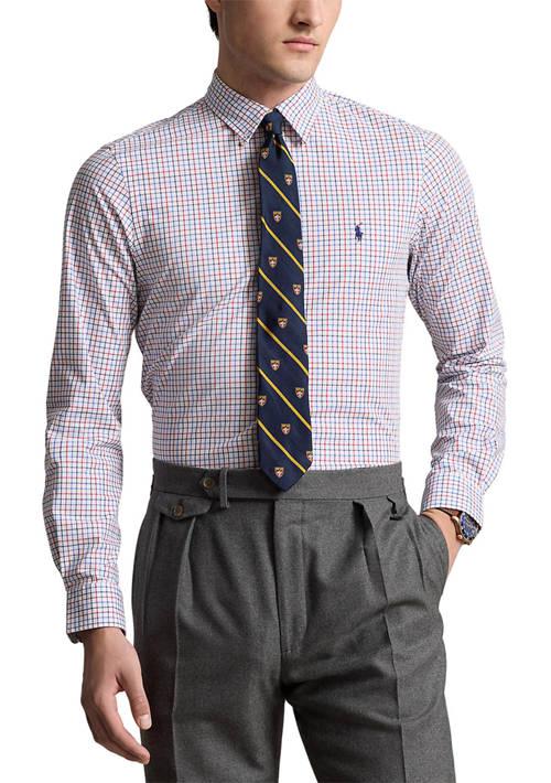 Ralph Lauren Ralph Lauren Classic Fit Plaid Stretch Poplin Shirt