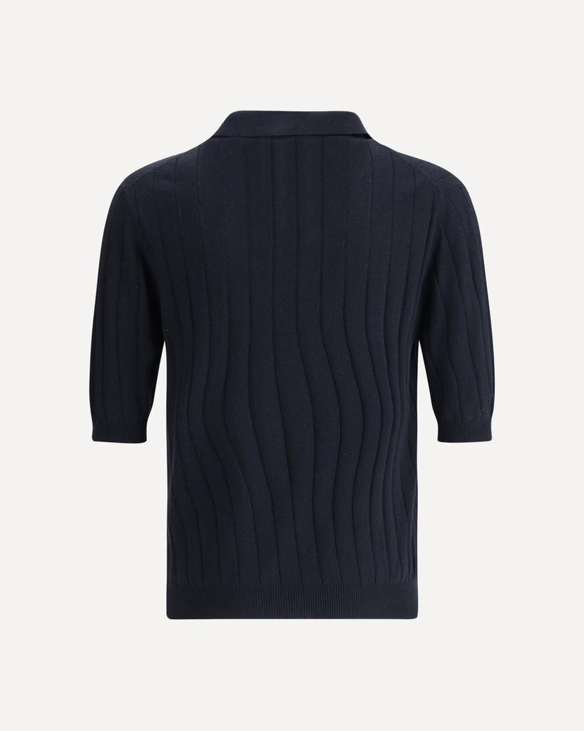 CRUCIANI Silk Polo Shirt