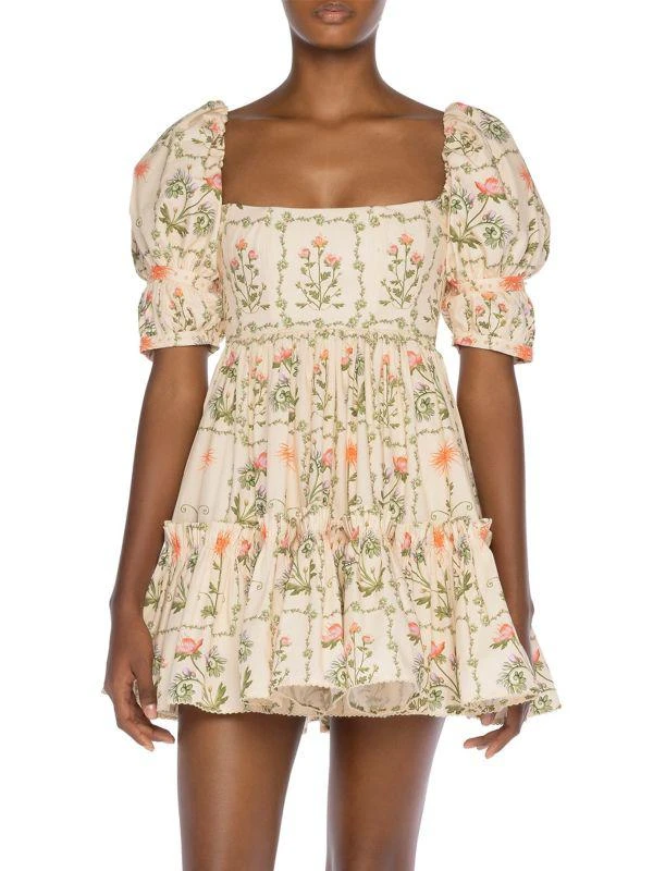 Agua by Agua Bendita Alma Alaria Oasis Cotton Minidress 3