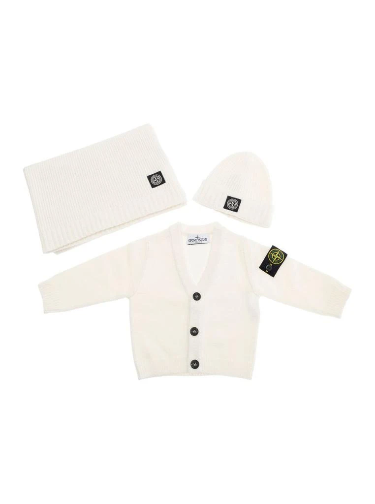 Stone Island Junior Stone Island Junior Logo Patch Suit