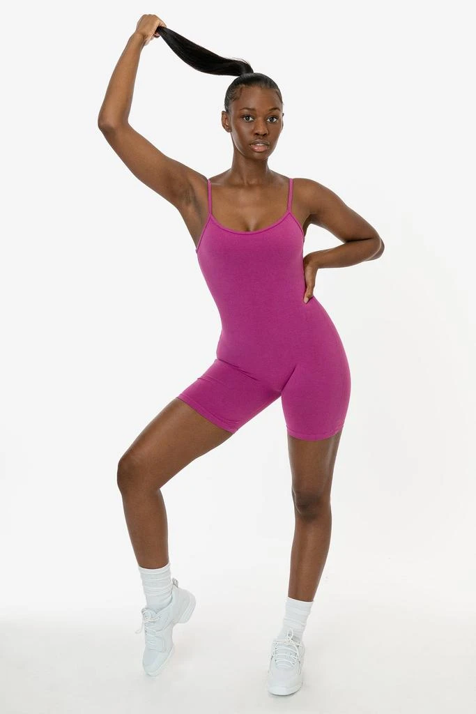 Los Angeles Apparel 83022GD - Garment Dye Spaghetti Scoopback Biketard 5