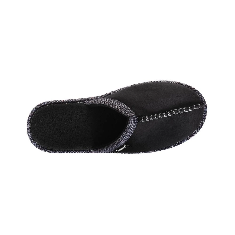 Totes Men's Memory Foam Microsuede Titus Scuff Slippers 3
