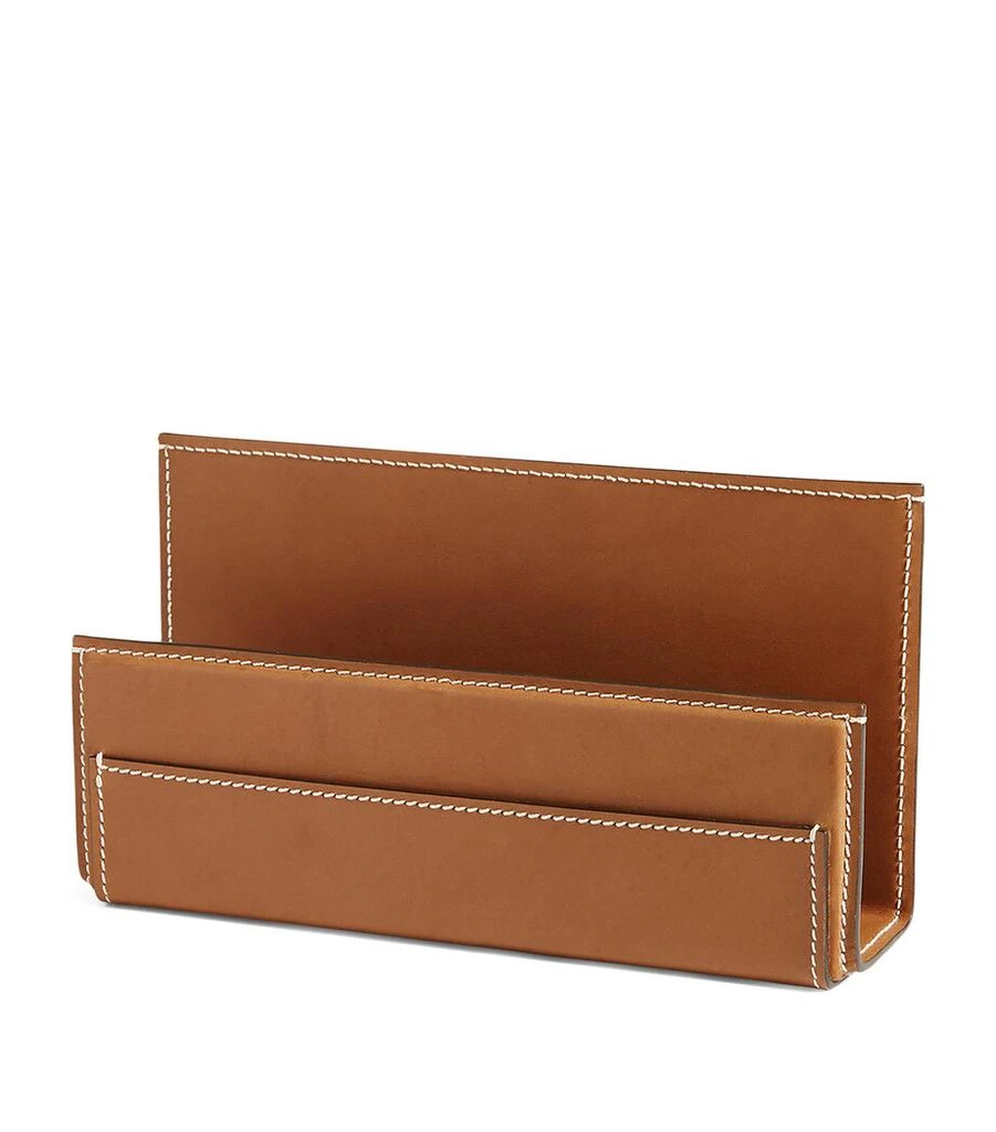 Ralph Lauren Leather Brennan Letter Rack 1