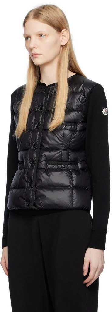 Moncler Black Padded Down Jacket 4