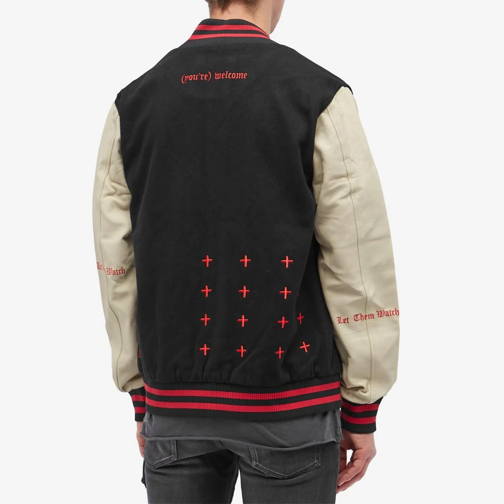 Ksubi Ksubi Icons Letterman Varsity Jacket 3