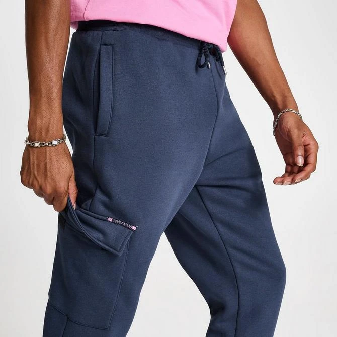 SUPPLY & DEMAND Men's Sonneti London Stack Graphic Cargo Jogger Pants 6