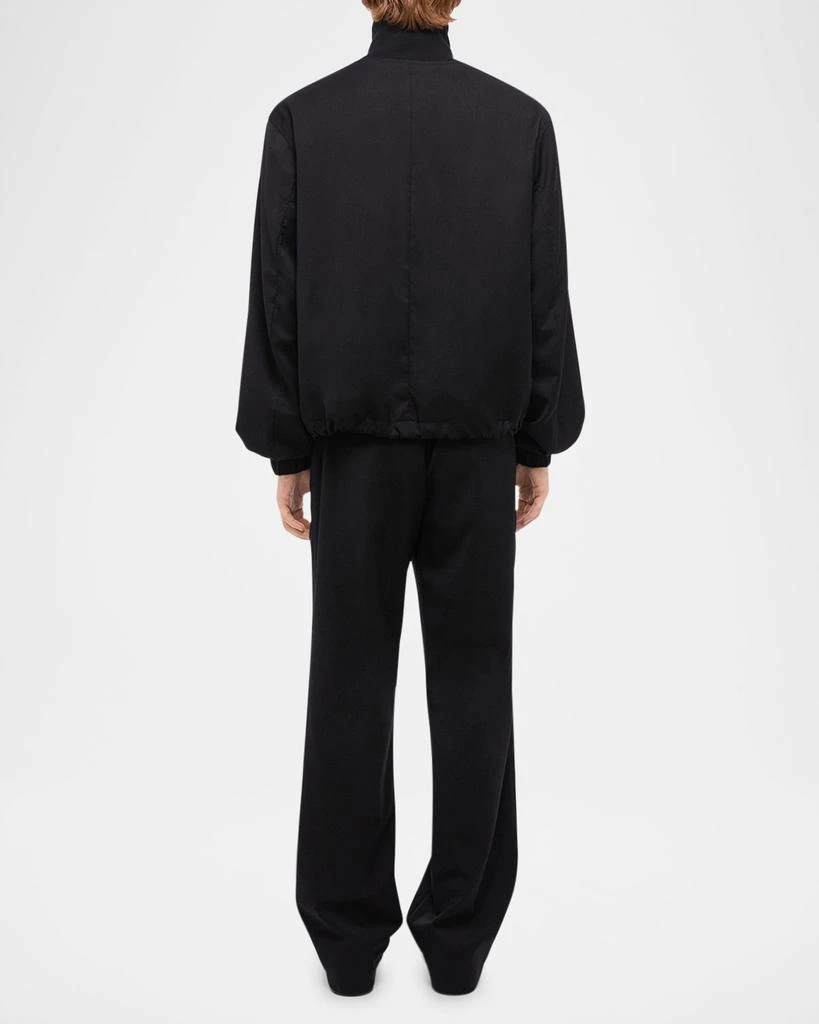 Helmut Lang Men's Wool Full-Zip Bomber Jacket 3