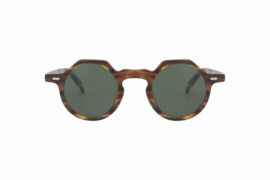 Lesca Lesca Yoga Round Frame Sunglasses