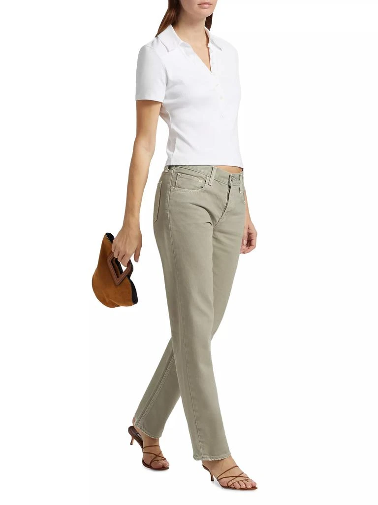 MOUSSY VINTAGE Bayonne Straight Low-Rise Jeans 2