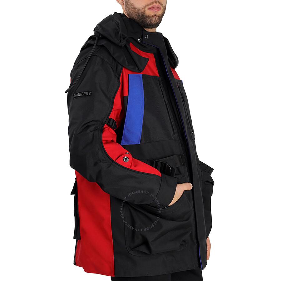 Burberry Detachable Puffer Colour-block Jacket