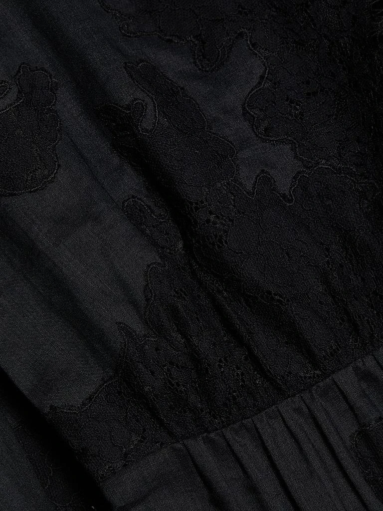 DÔEN Graciela Lace Trim Short-Sleeve Midi-dress 7