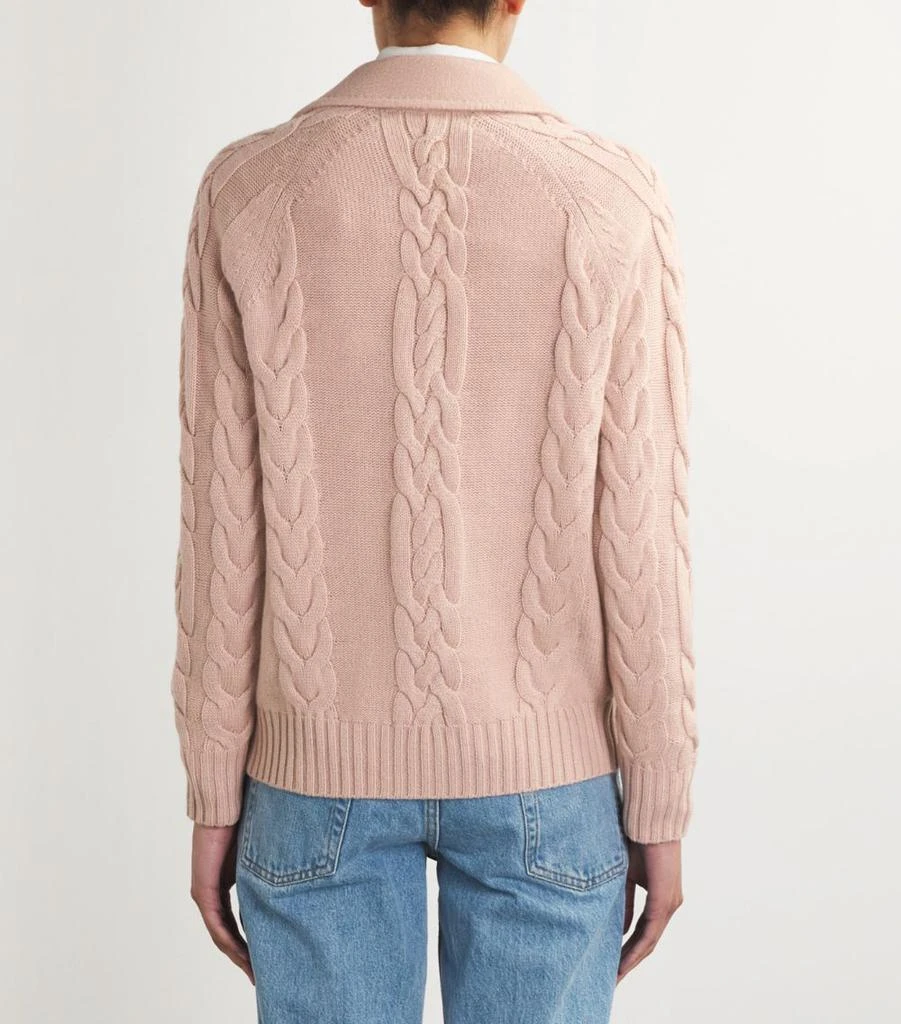 Max Mara Wool-Cashmere Blazer Cardigan 4