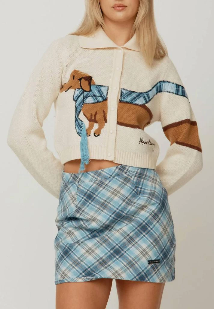 House Of Sunny House Of Sunny - Bias Cut Heritage Skirt 1