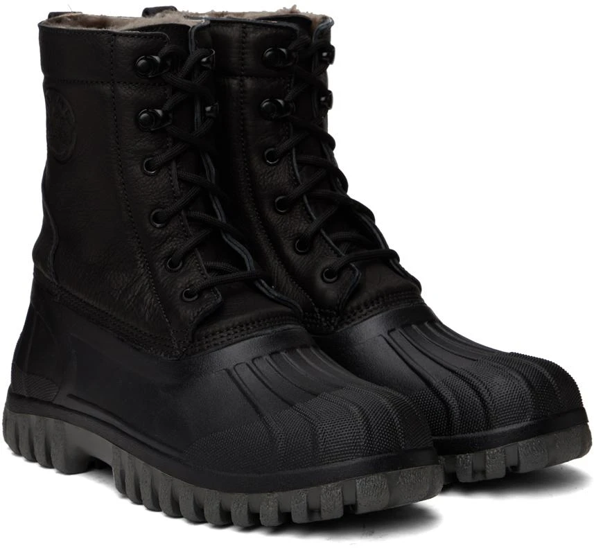 Diemme SSENSE Exclusive Black Anatra Boots 4