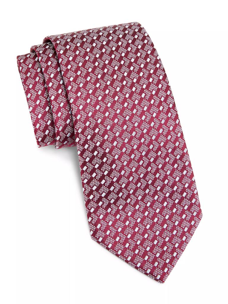 Charvet Geometric Silk Tie