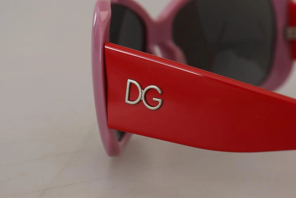 Dolce & Gabbana Dolce & Gabbana Pink Red Plastic Frame Oversized DG4033 Sunglasses 9