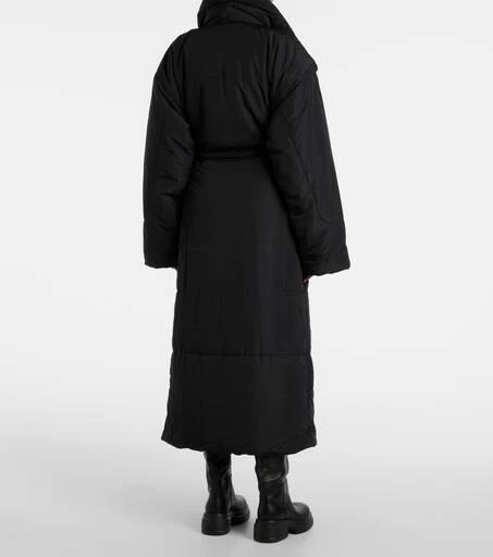 Norma Kamali Sleeping Bag habotai wrap coat 3
