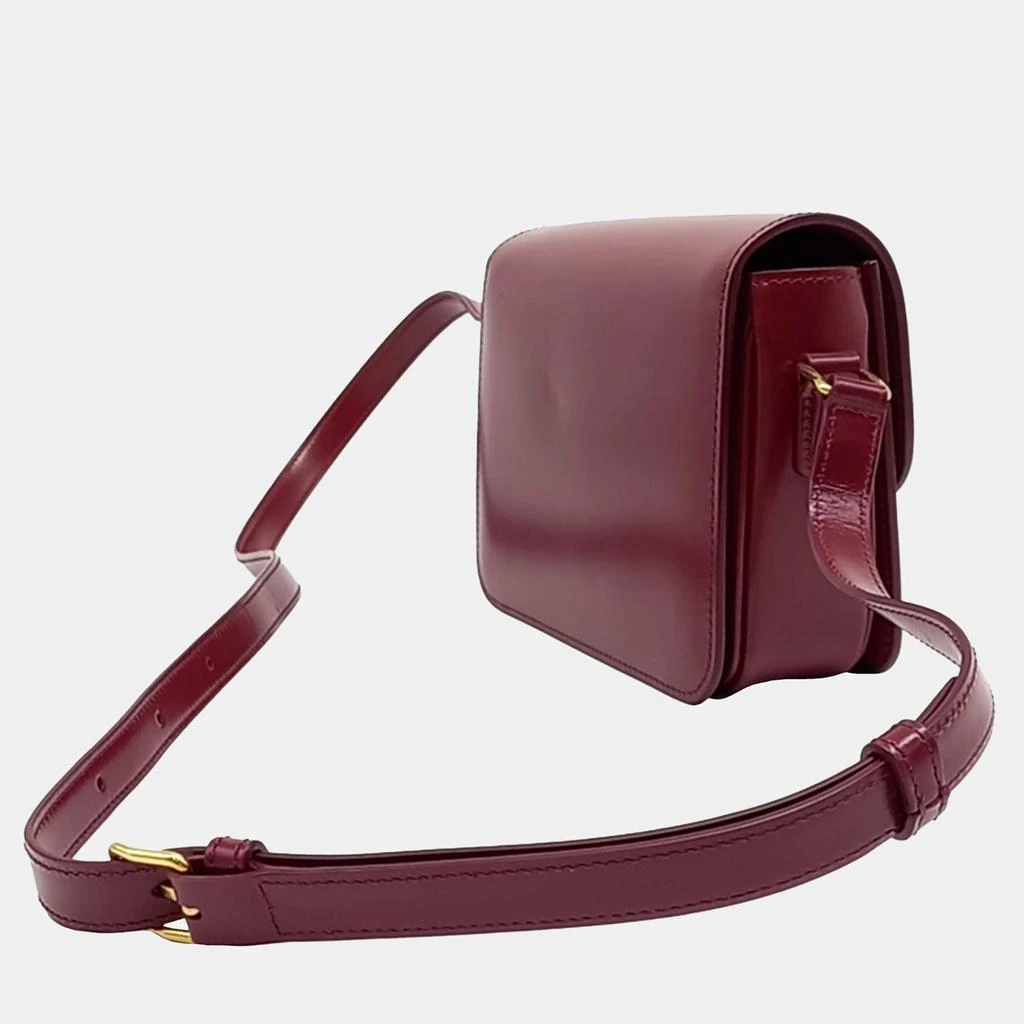 Celine Red Leather Triumph Bag Small – On Sale Now with Up to 10