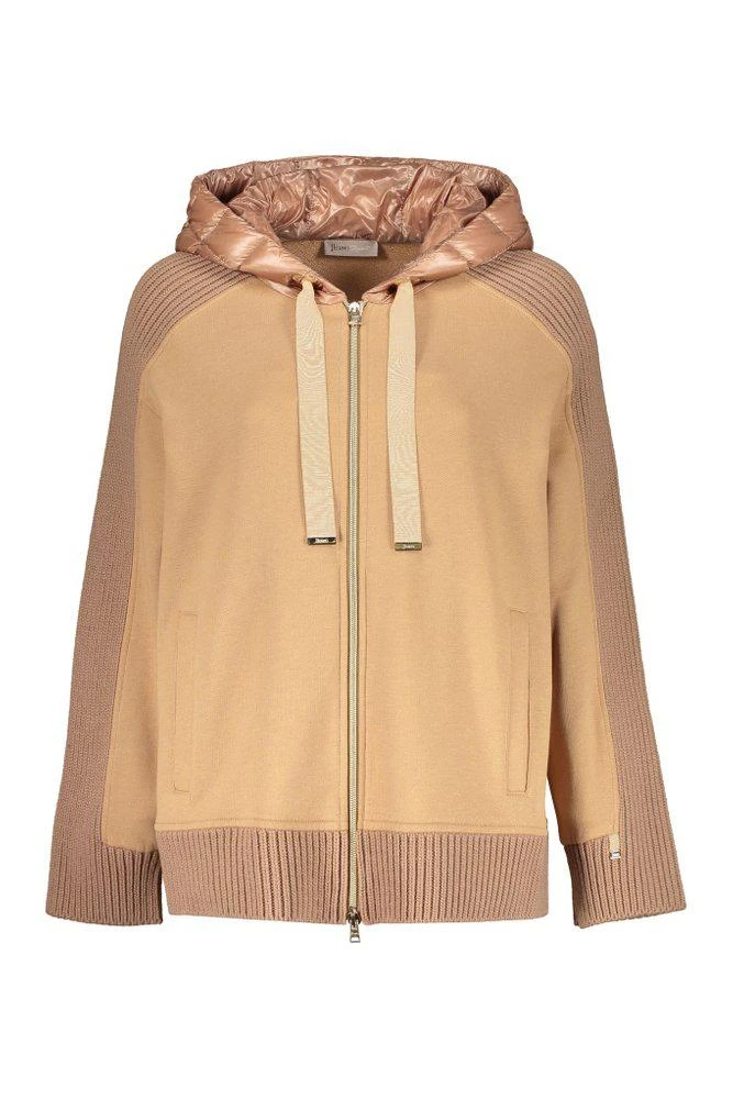 Herno Herno Hooded Zip-Up Cardigan