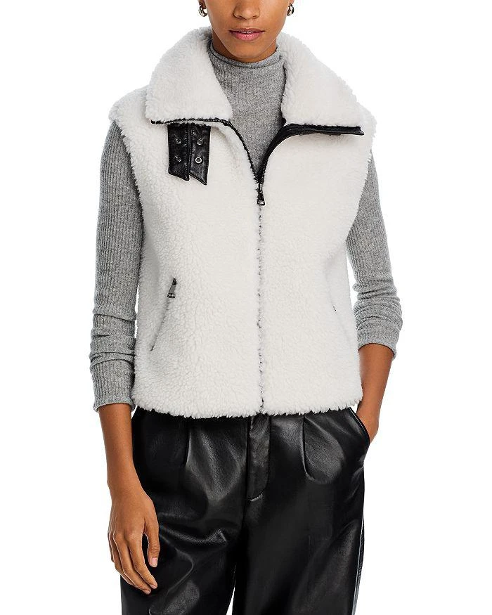 Adrienne Landau The Cozy Faux Shearling Vest 1
