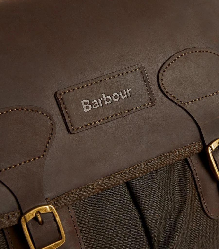 Barbour Waxed Tarras Messenger Bag 9