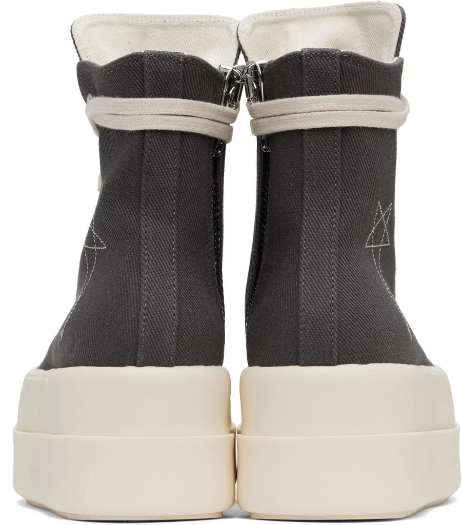 Rick Owens Gray Hollywood Double Bumper Sneaks Sneakers 2
