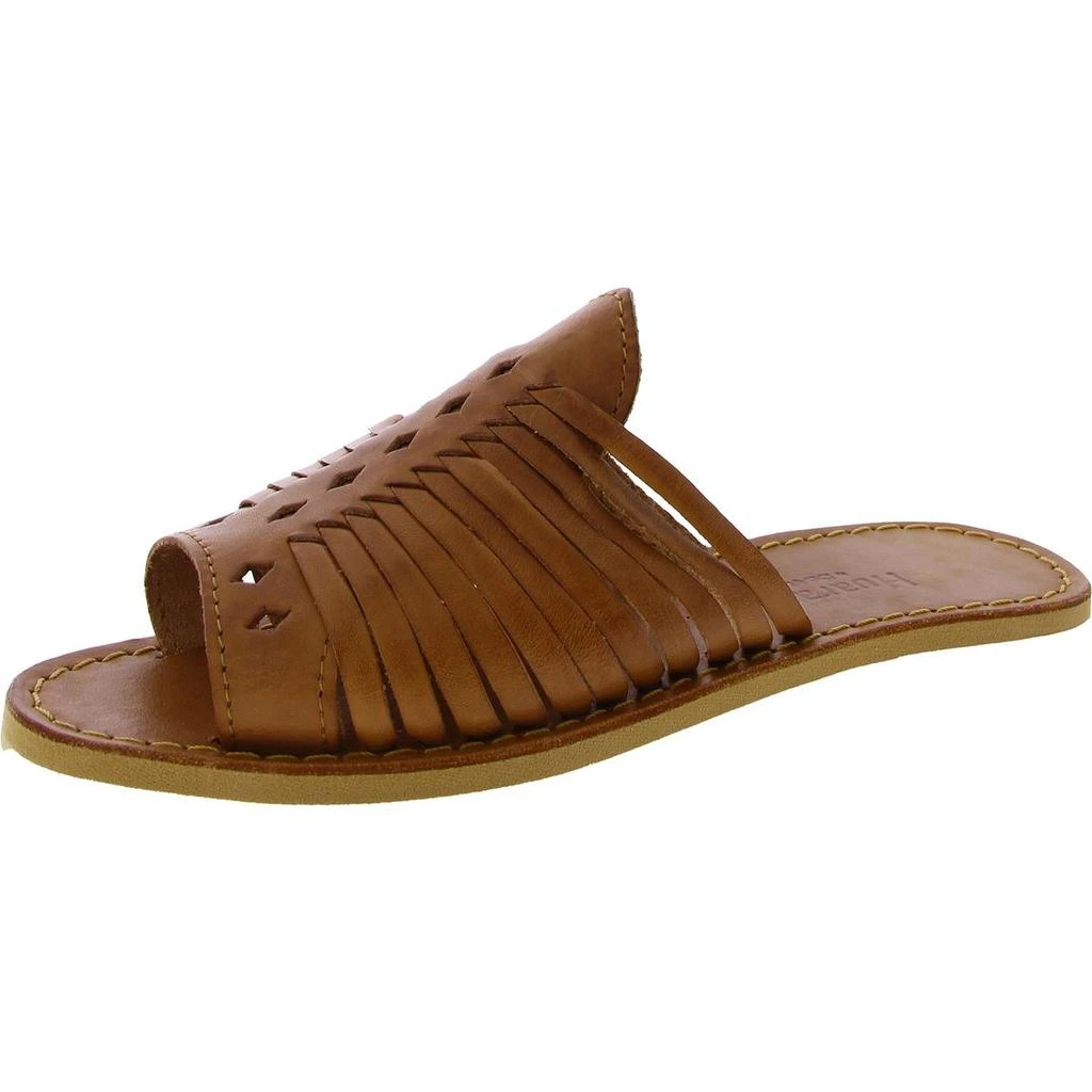 Bearpaw Rosa Womens Leather Caged Huarache Sandals 4