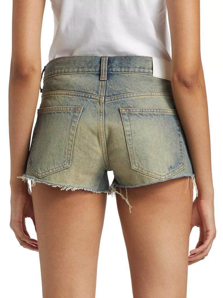 EB Denim Low-Rise Denim Shorts 5