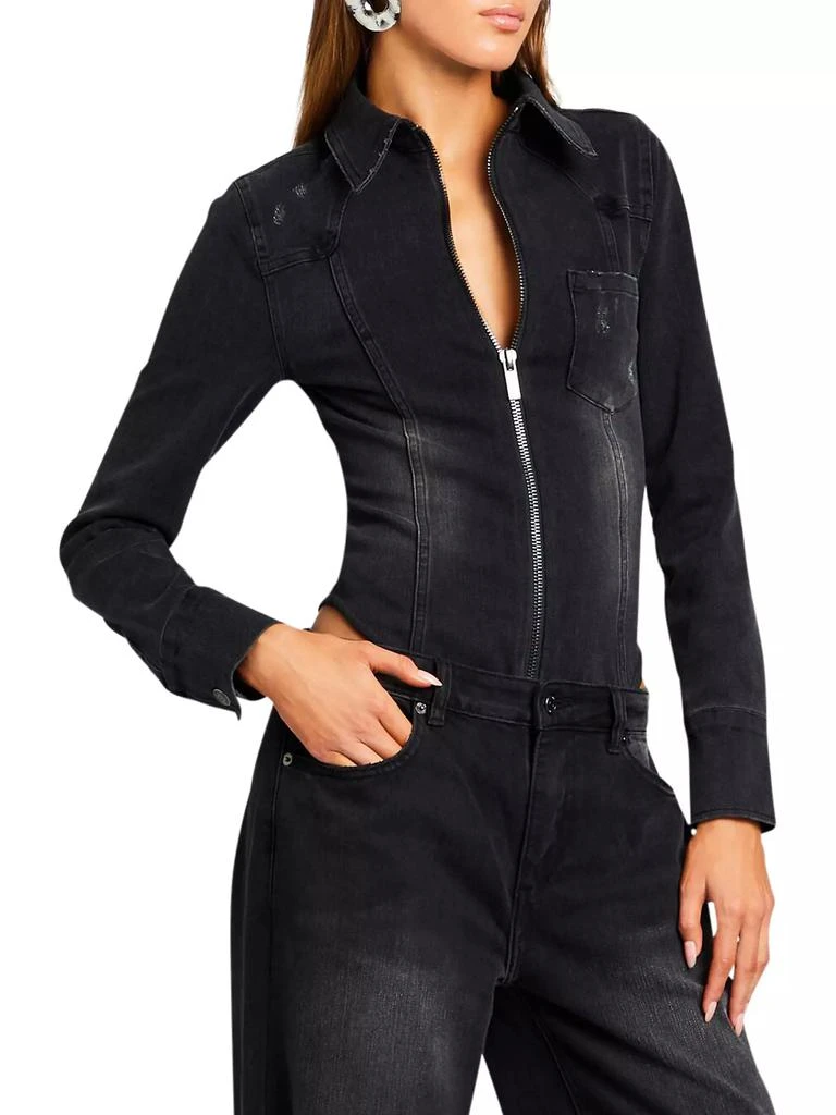 Ser.o.ya Helena Denim Bodysuit 3