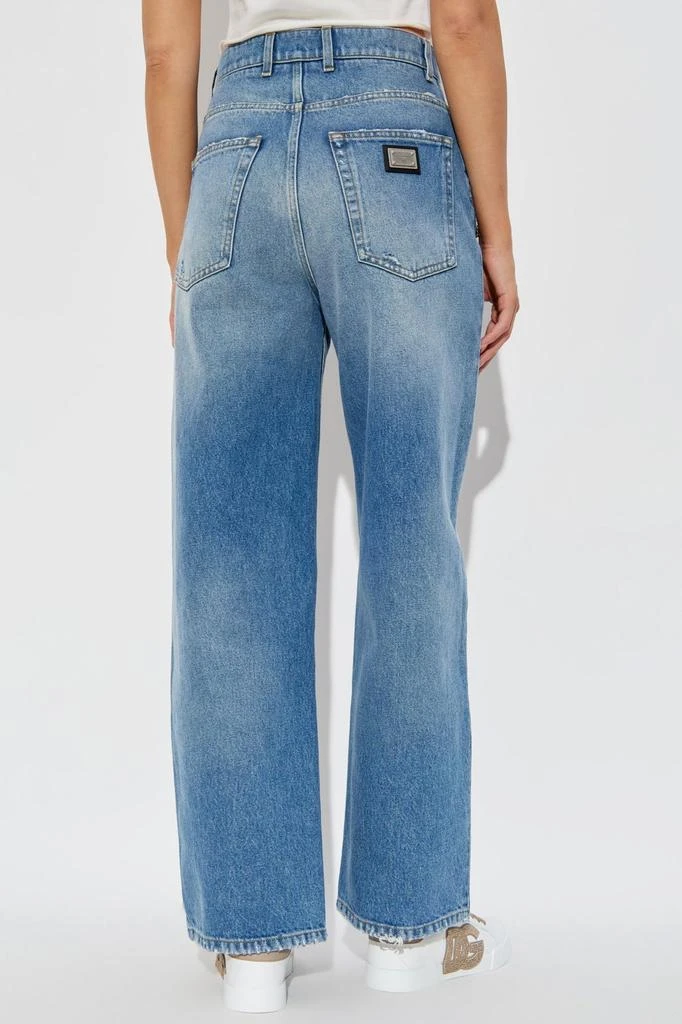 Dolce 
Gabbana Dolce 
Gabbana Embellished Low-Waist Jeans 3