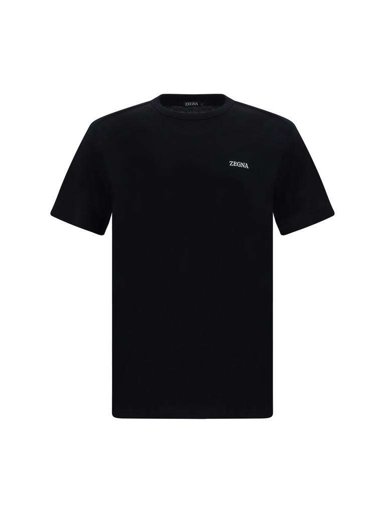 超美品 ZEGNA 黒 Tシャツ Zegna T-Shirt - T-Shirts - BeyondStyle