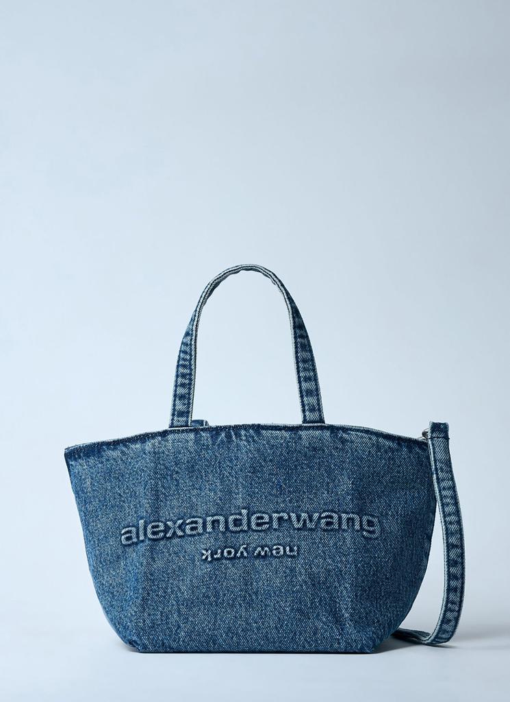 Alexander Wang Small Denim Punch Tote Bag