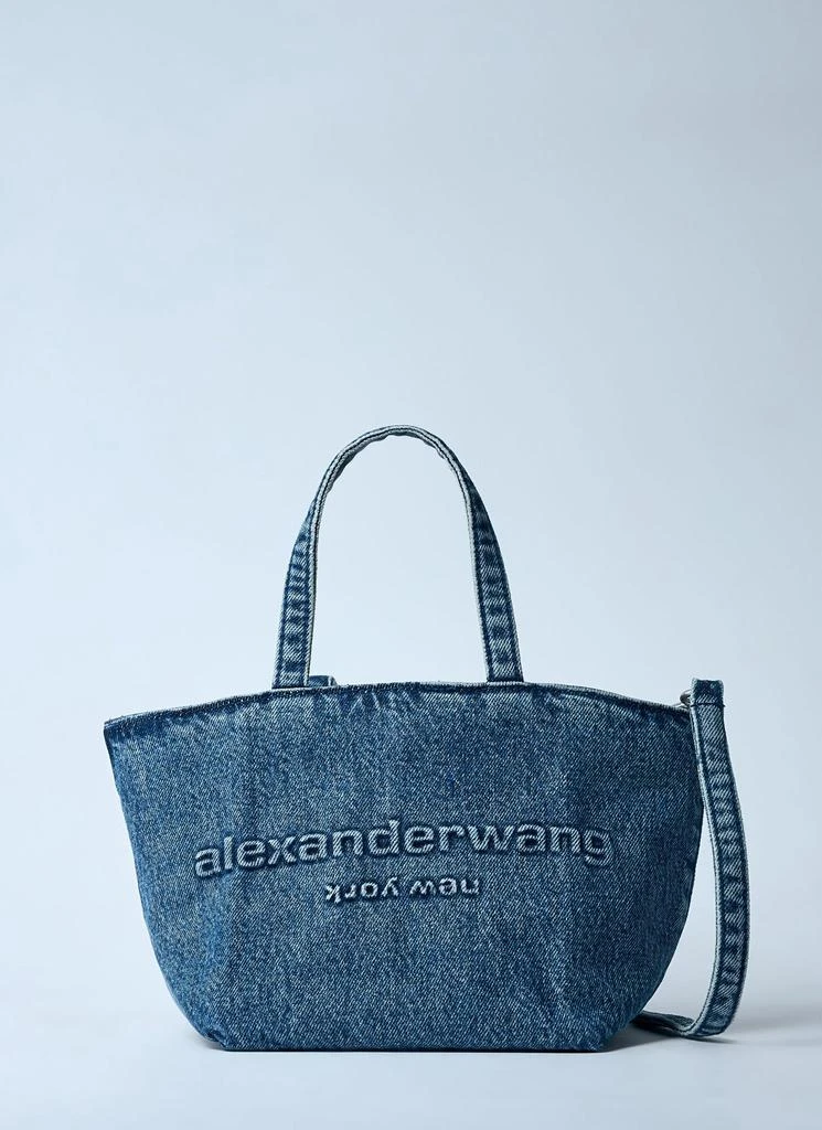 Alexander Wang Small Denim Punch Tote Bag 1