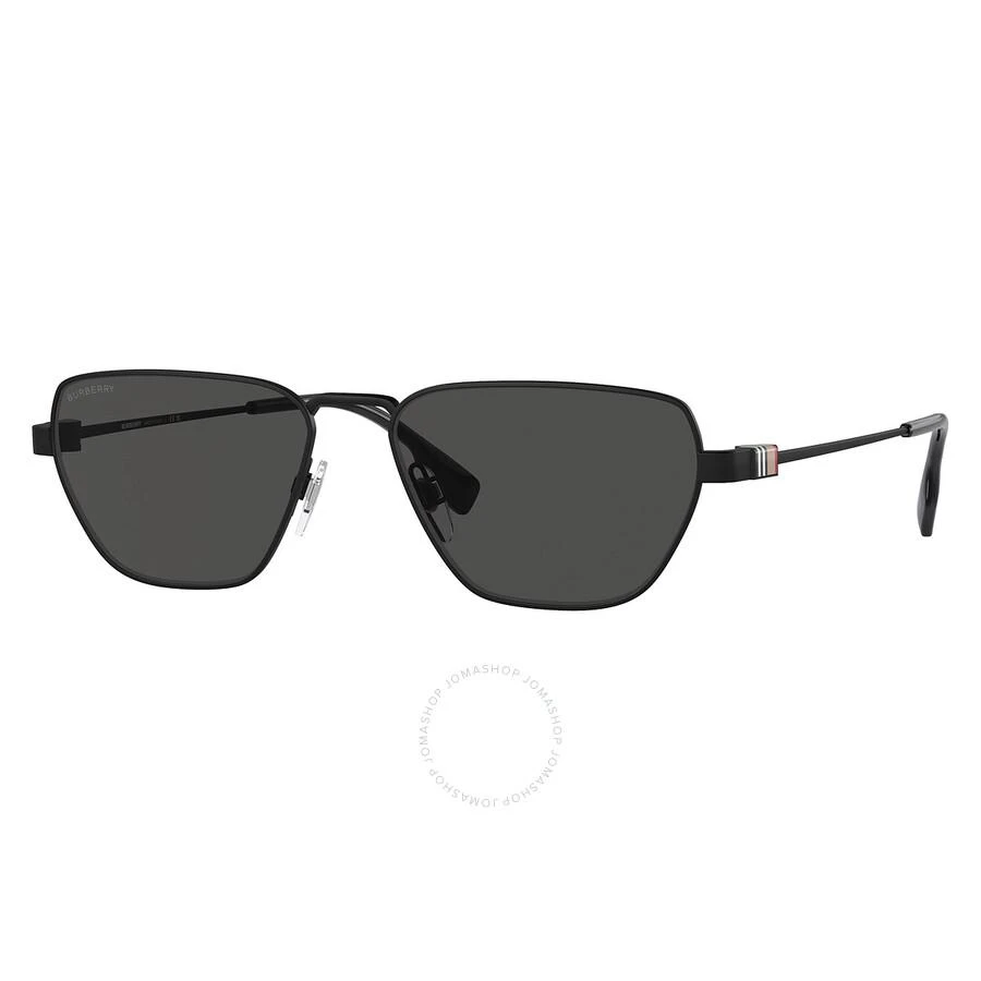 Burberry Dark Grey Irregular Men's Sunglasses BE3146 100787 56 1
